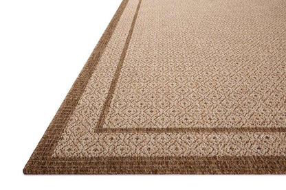 Loloi - Merrick Chestnut / Oatmeal 2-3in x 3-9in Accent Rug - MERRMER-05CNOT2339 veiw 3