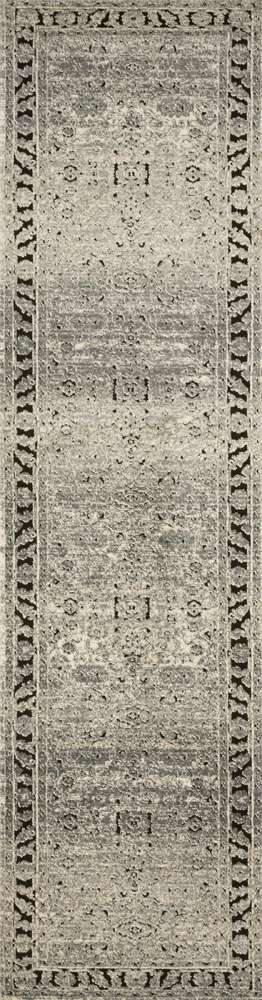 Loloi - Millennium Grey / Charcoal 2-8in x 10-6in Runner Rug - MILLMV-02GYCC28A6 veiw 1