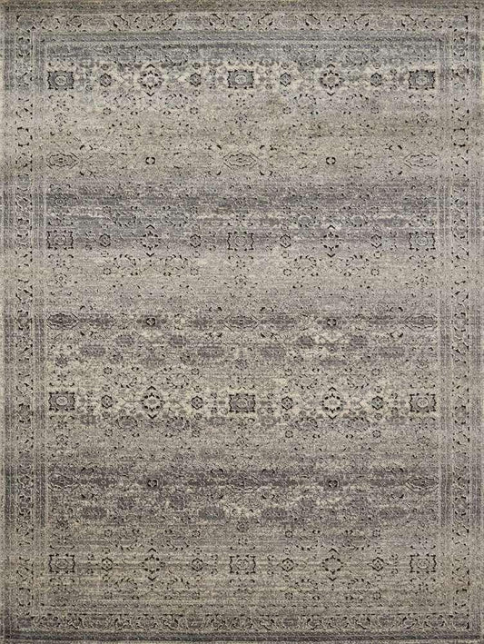 Loloi - Millennium Grey / Charcoal 5-3in x 7-6in Area Rug - MILLMV-02GYCC5376 veiw 1