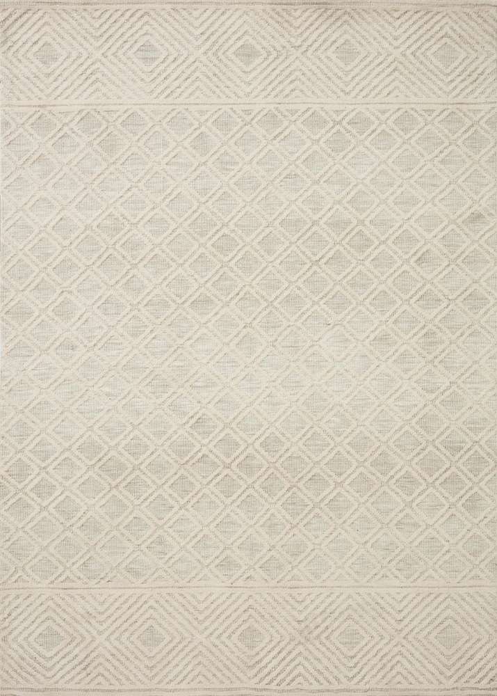 Loloi - Neda Ivory / Natural 18in x 18in Sample Rug - NEDANED-04IVNA160S veiw 1