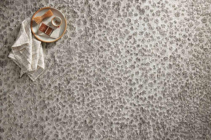 Loloi - Neda Silver / Ivory 7-9in x 9-9in Area Rug - NEDANED-02SIIV7999 veiw 2