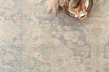 Loloi - Priya Bone / Bluestone 2-3in x 3-9in Accent Rug - PRIYPRY-08BOZV2339 veiw 2