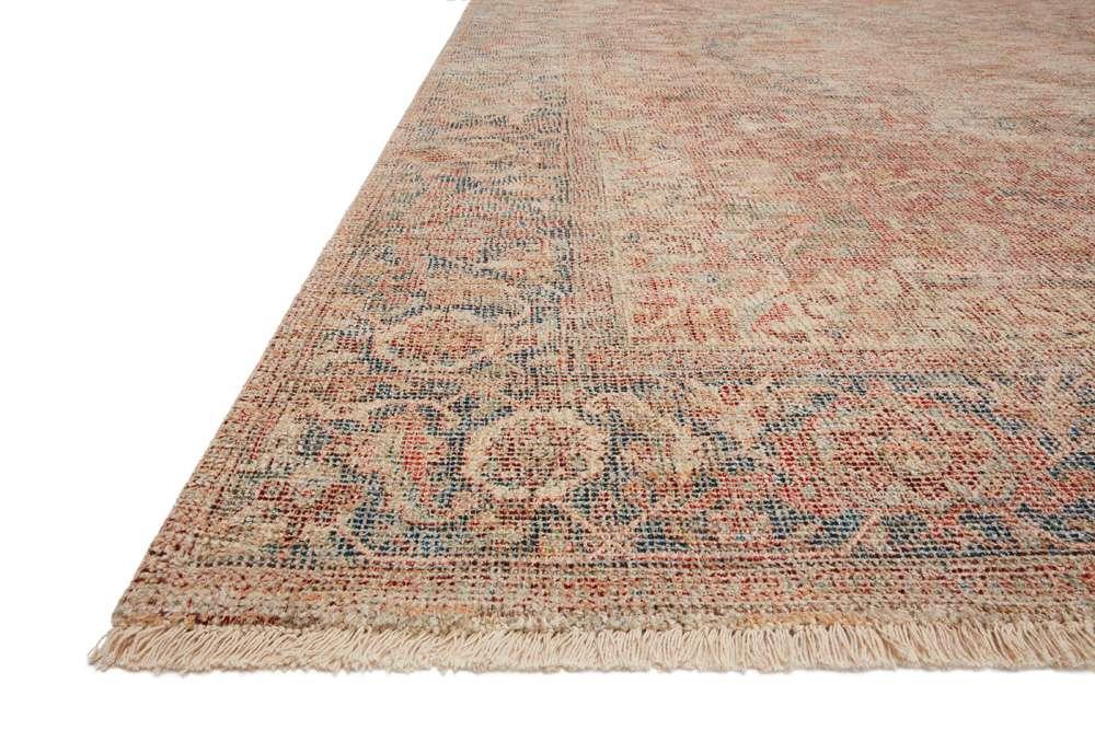Loloi - Priya Brick / Navy 3-6in x 5-6in Accent Rug - PRIYPRY-07BKNV3656 veiw 2
