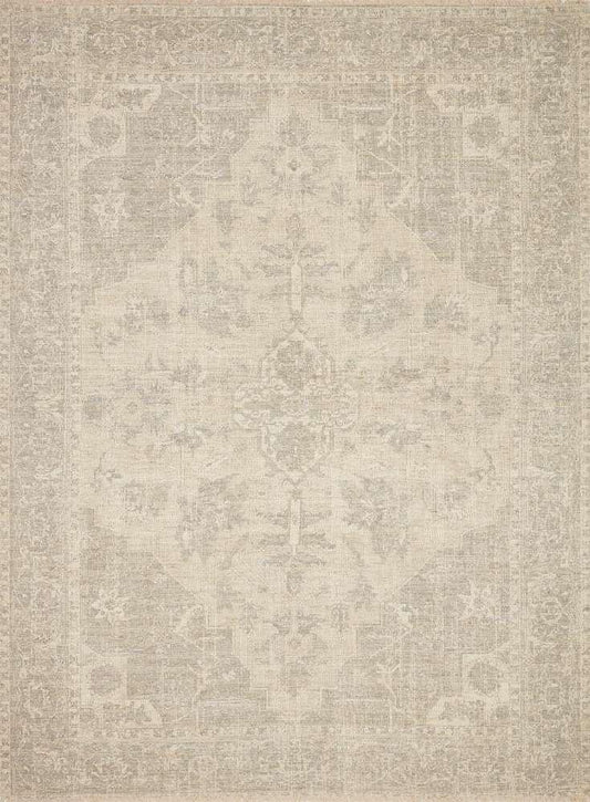 Loloi - Priya Ivory / Grey 3-6in x 5-6in Accent Rug - PRIYPRY-04IVGY3656 veiw 1