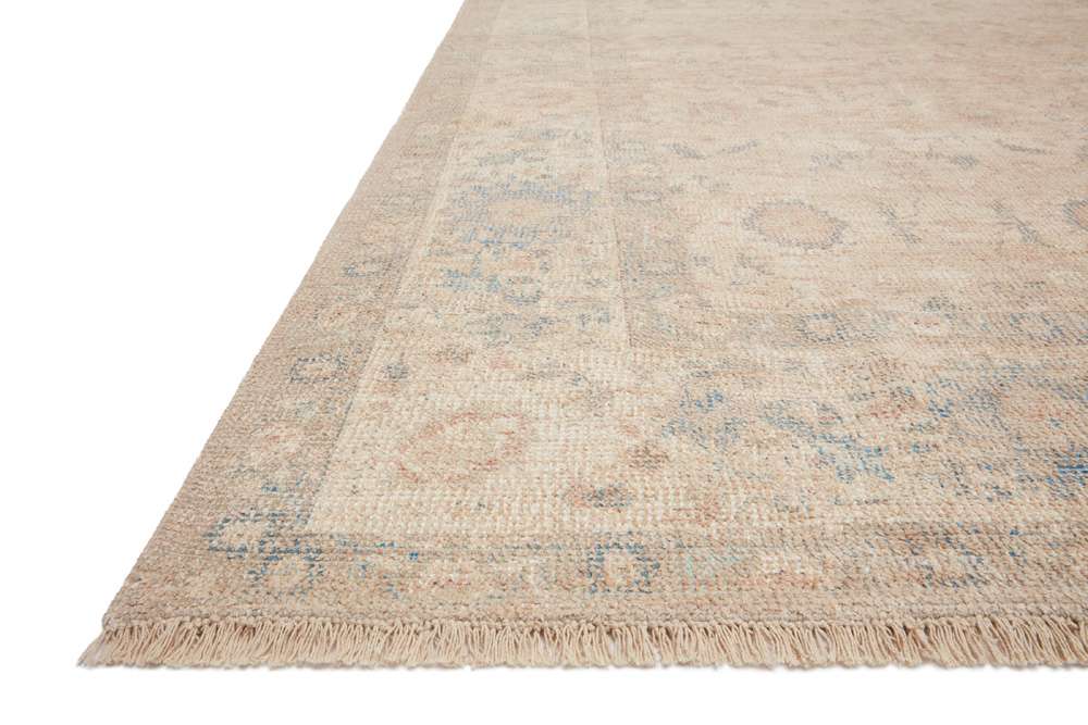 Loloi - Priya Natural / Blue 9-3in x 13 Area Rug - PRIYPRY-05NABB93D0 veiw 2