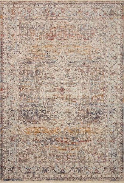 Loloi - Sorrento Natural / Multi 2-0in x 3-0in Accent Rug - SORRSOR-04NAML2030 veiw 1
