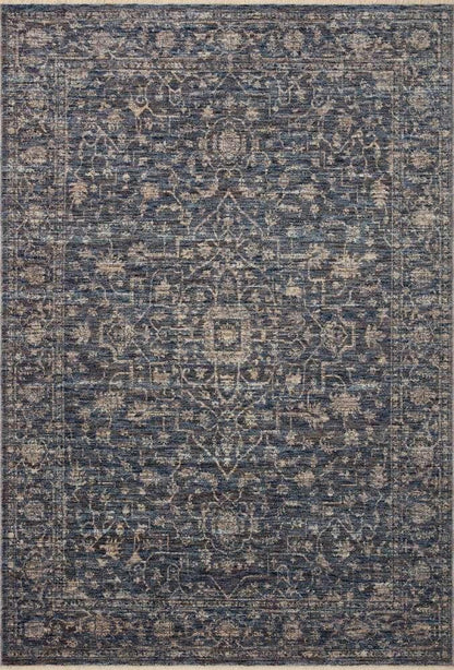 Loloi - Sorrento Midnight / Natural 3-11in x 5-7in Accent Rug - SORRSOR-01MDNA3B57 veiw 1