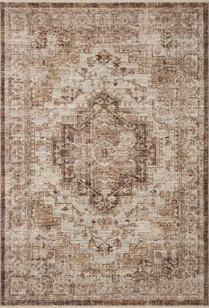 Loloi - Sorrento Mocha / Multi 5-3in x 7-6in Area Rug - SORRSOR-03MCML5376 veiw 1