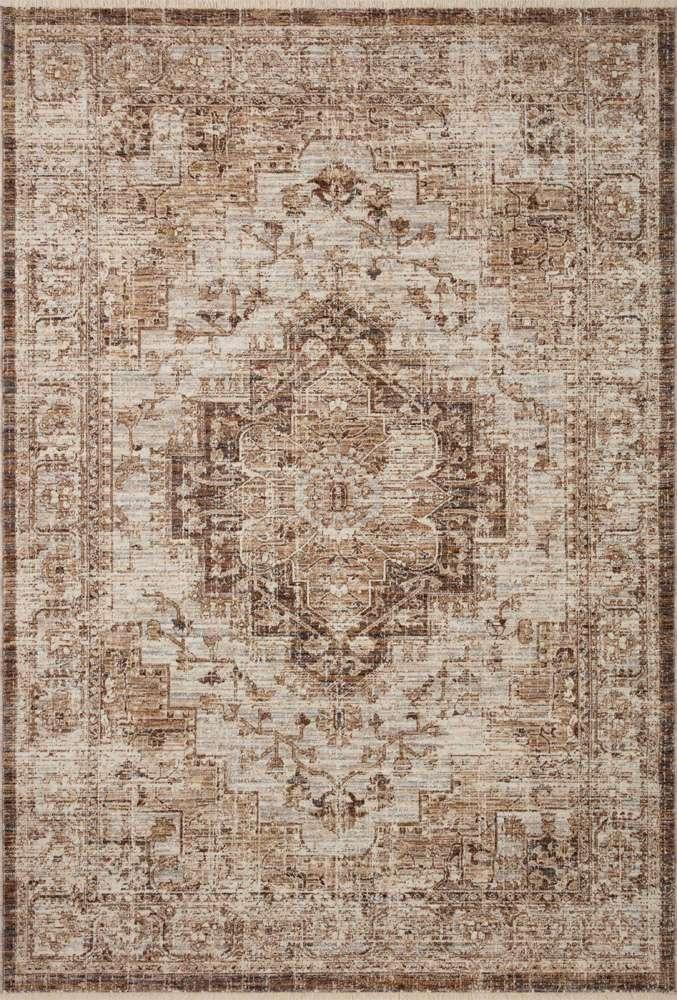 Loloi - Sorrento Mocha / Multi 9-6in x 13-1in Area Rug - SORRSOR-03MCML96D1 veiw 1