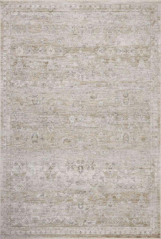 Loloi - Tabitha Ivory / Khaki 6-7in x 9-2in Area Rug - TABITAI-03IVKH6792 veiw 1