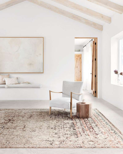 Loloi - Theia Taupe / Brick 11-6in x 16 Area Rug - THEITHE-05TABKB6G0 veiw 2