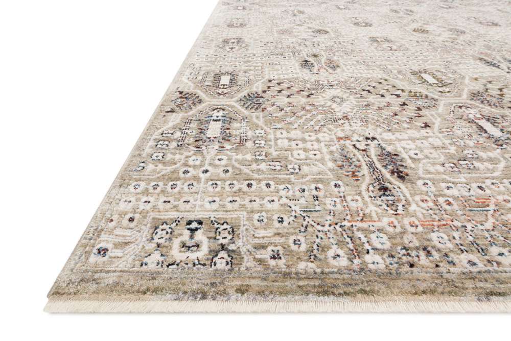 Loloi - Theia Granite / Ivory 18in x 18in Sample Rug - THEITHE-06GNIV160S veiw 2
