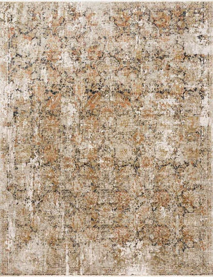 Loloi - Theia Taupe / Gold 18in x 18in Sample Rug - THEITHE-02TAGO160S veiw 1