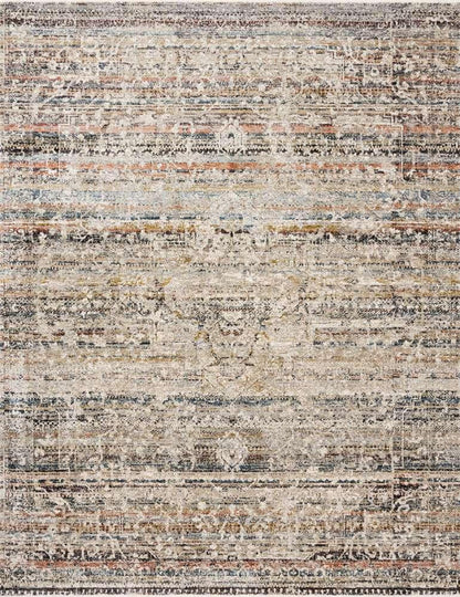 Loloi - Theia Taupe / Multi 5-0in x 8-0in Area Rug - THEITHE-03TAML5080 veiw 1