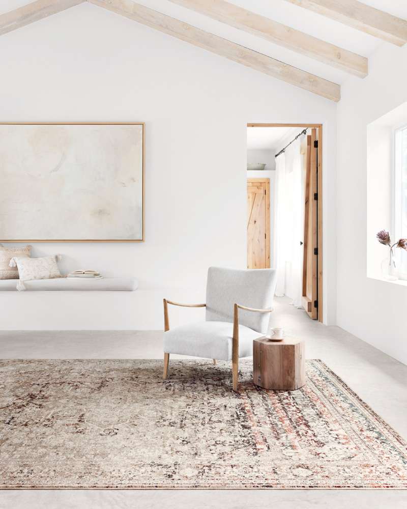 Loloi - Theia Taupe / Brick 6-7in x 9-6in Area Rug - THEITHE-05TABK6796 veiw 2