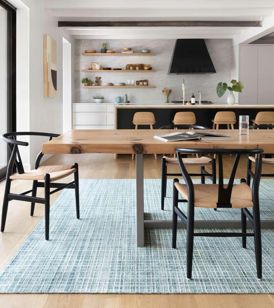 Loloi - Urbana Aqua 4-0in x 6-0in Accent Rug - URBAUB-01AQ004060 veiw 2