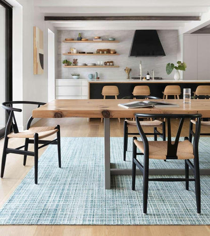 Loloi - Urbana Aqua 7-9in x 9-9in Area Rug - URBAUB-01AQ007999 veiw 2