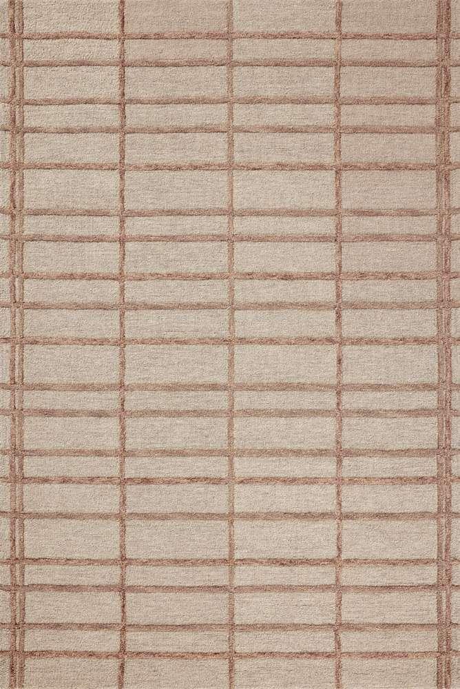 Chris Loves Julia x Loloi - Bradley Rose / Blush 18in x 18in Sample Rug - BRAYBRL-04ROBH160S veiw 1
