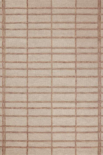 Chris Loves Julia x Loloi - Bradley Rose / Blush 18in x 18in Sample Rug - BRAYBRL-04ROBH160S veiw 1