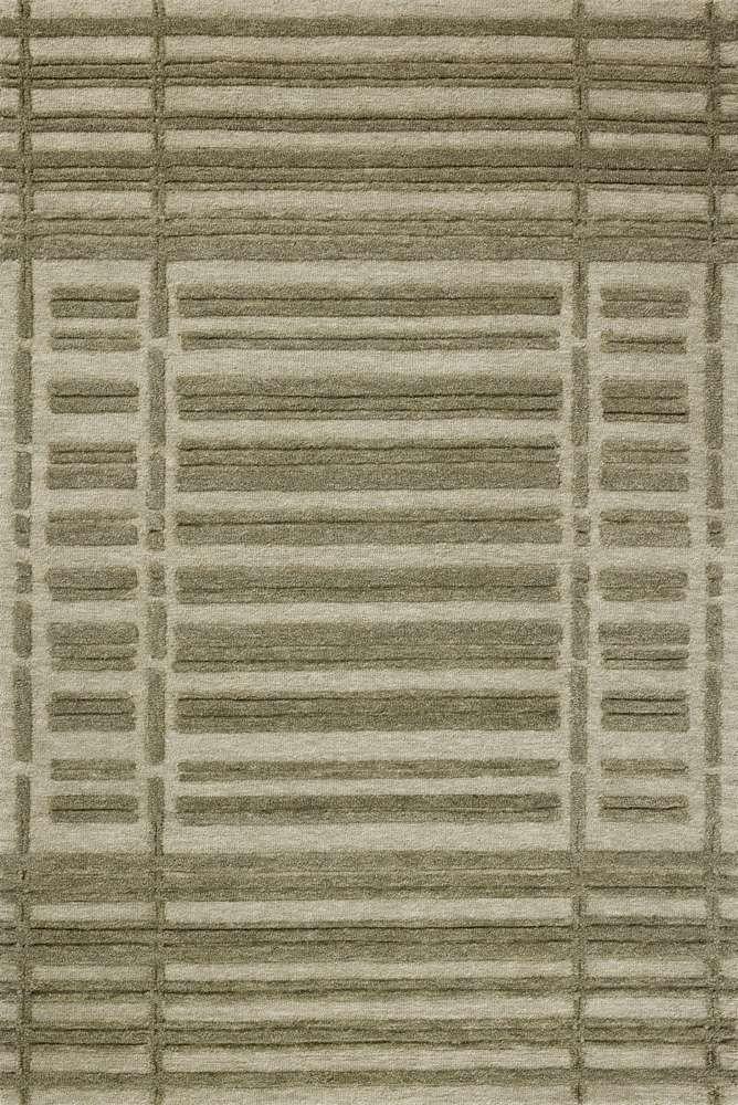 Chris Loves Julia x Loloi - Bradley Sage / Olive 5-0in x 7-6in Area Rug - BRAYBRL-07SGOL5076 veiw 1
