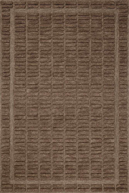Chris Loves Julia x Loloi - Bradley Cocoa / Cocoa 9-3in x 13 Area Rug - BRAYBRL-06CQCQ93D0 veiw 1