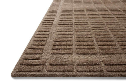 Chris Loves Julia x Loloi - Bradley Cocoa / Cocoa 9-3in x 13 Area Rug - BRAYBRL-06CQCQ93D0 veiw 3
