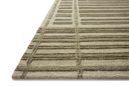 Chris Loves Julia x Loloi - Bradley Sage / Olive 9-3in x 13 Area Rug - BRAYBRL-07SGOL93D0 veiw 3