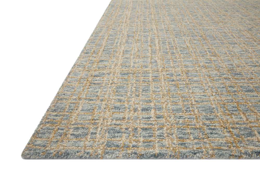 Chris Loves Julia x Loloi - Polly Blue / Sand 2-0in x 5-0in Accent Rug - POLLPOL-03BBSA2050 veiw 3
