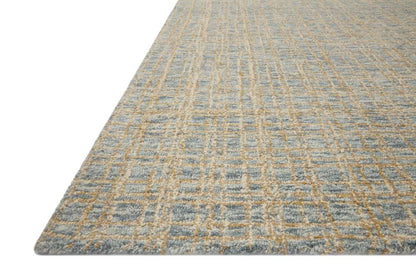 Chris Loves Julia x Loloi - Polly Blue / Sand 2-0in x 5-0in Accent Rug - POLLPOL-03BBSA2050 veiw 3