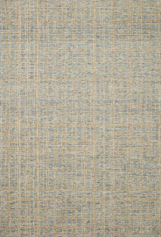 Chris Loves Julia x Loloi - Polly Blue / Sand 2-3in x 3-9in Accent Rug - POLLPOL-03BBSA2339 veiw 1