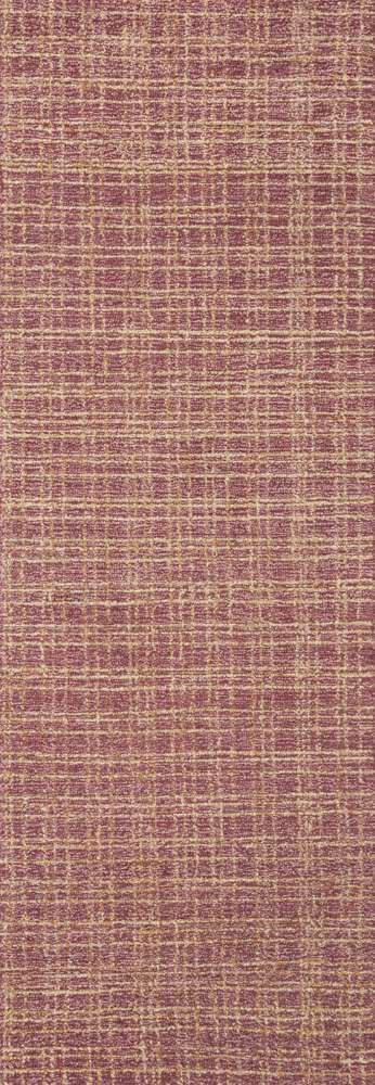 Chris Loves Julia x Loloi - Polly Berry / Natural 2-6in x 9-9in Runner Rug - POLLPOL-03BYNA2699 veiw 1