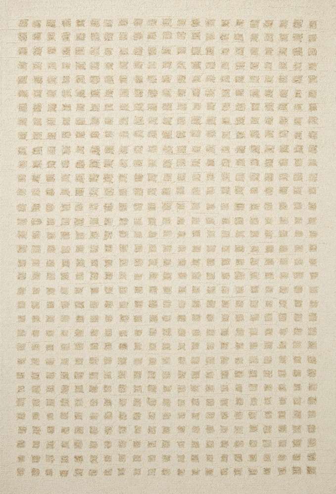 Chris Loves Julia x Loloi - Polly Ivory / Natural 8-6in x 11-6in Area Rug - POLLPOL-01IVNA86B6 veiw 1