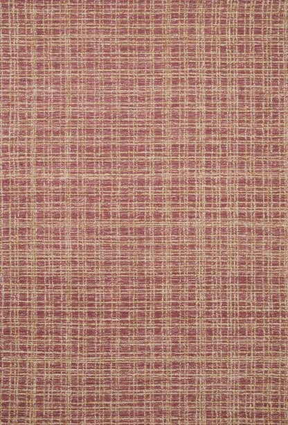 Chris Loves Julia x Loloi - Polly Berry / Natural 9-3in x 13 Area Rug - POLLPOL-03BYNA93D0 veiw 1