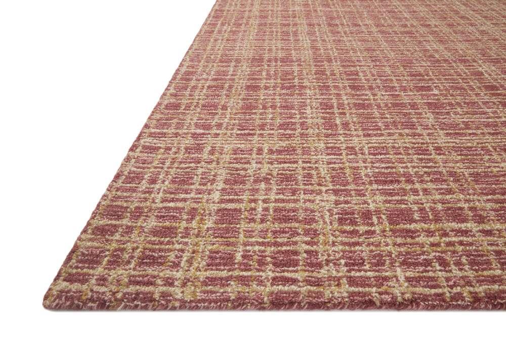 Chris Loves Julia x Loloi - Polly Berry / Natural 9-3in x 13 Area Rug - POLLPOL-03BYNA93D0 veiw 3