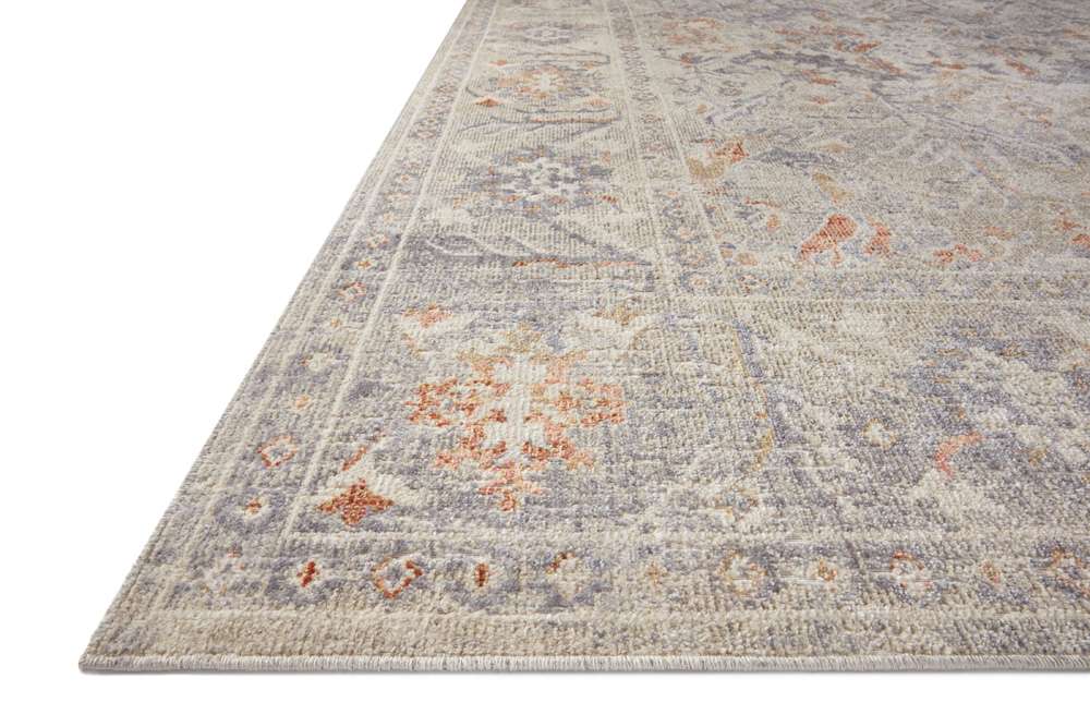 Chris Loves Julia x Loloi - Rosemarie Oatmeal / Lavender 11-6in x 15-6in Area Rug - ROSMROE-05OTLAB6F6 veiw 3