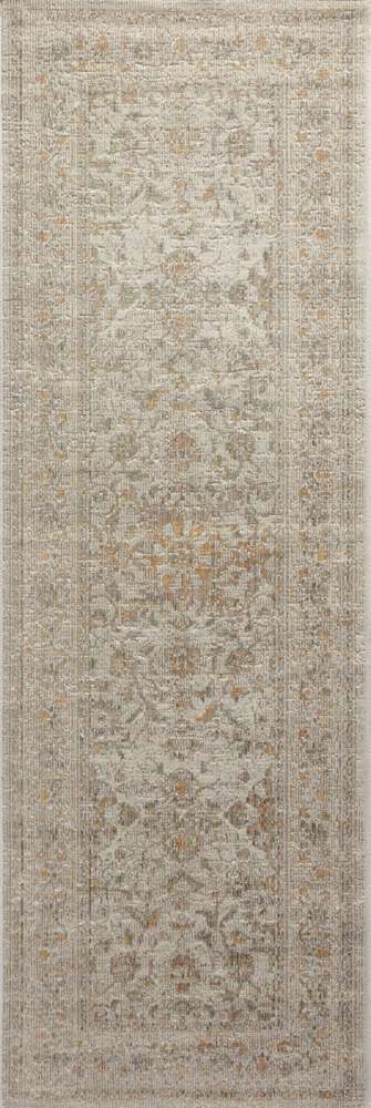 Chris Loves Julia x Loloi - Rosemarie Ivory / Natural 2-7in x 12-0in Runner Rug - ROSMROE-02IVNA27C0 veiw 1