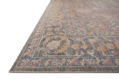 Chris Loves Julia x Loloi - Rosemarie Stone / Multi 6-3in x 9 Area Rug - ROSMROE-01SNML6390 veiw 3