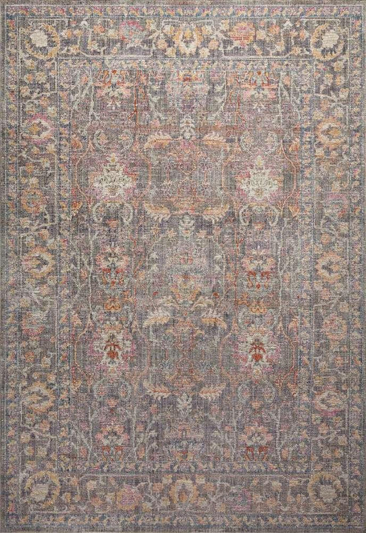 Chris Loves Julia x Loloi - Rosemarie Stone / Multi 7-10in x 10 Area Rug - ROSMROE-01SNML7AA0 veiw 1