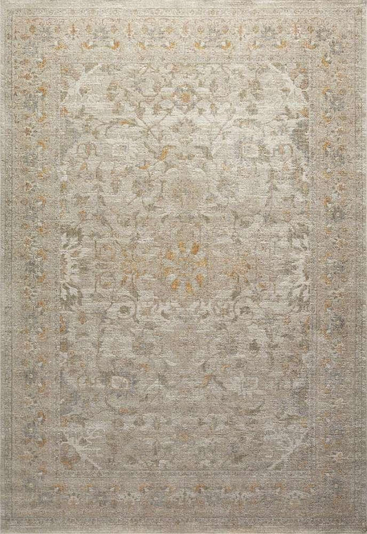 Chris Loves Julia x Loloi - Rosemarie Ivory / Natural 9-0in x 12-0in Area Rug - ROSMROE-02IVNA90C0 veiw 1