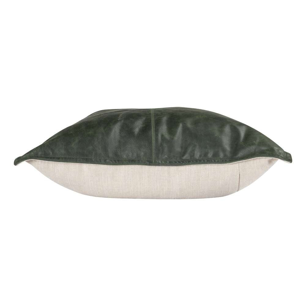 Classic Home - SLD Leather Acre Forest Green 22x22 - V240097 veiw 4