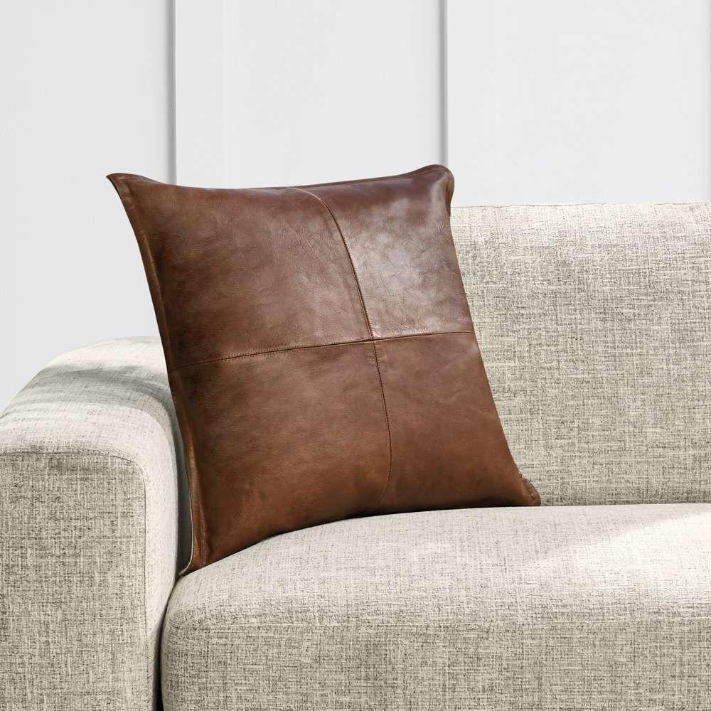 Classic Home - SLD Leather Kona Brown 22x22 - V142024 veiw 2