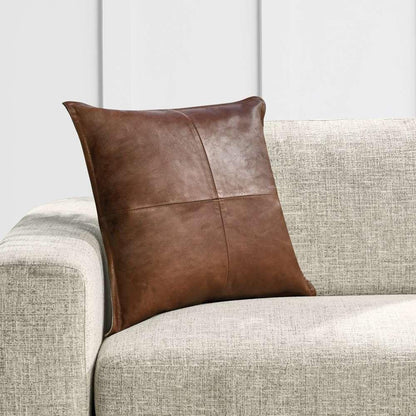 Classic Home - SLD Leather Kona Brown 22x22 - V142024 veiw 2