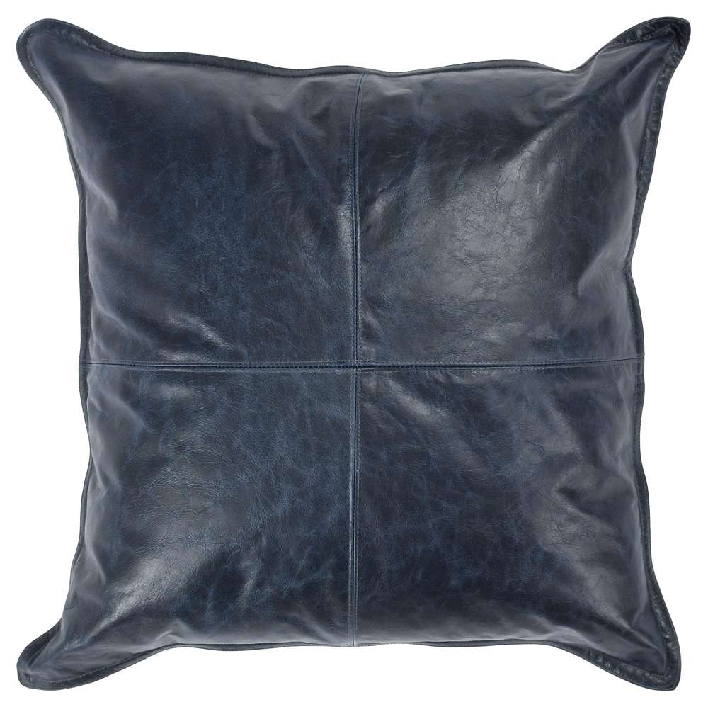 Classic Home - SLD Leather Naval Nightfall Blue 22x22 - V240095 veiw 1