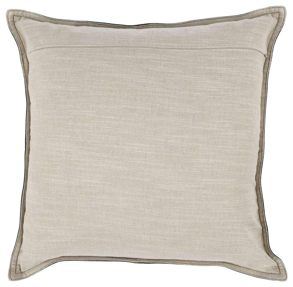 Classic Home - SLD Leather Naval Nightfall Blue 22x22 - V240095 veiw 2