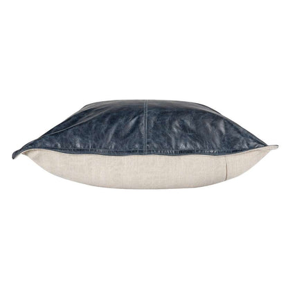 Classic Home - SLD Leather Naval Nightfall Blue 22x22 - V240095 veiw 4