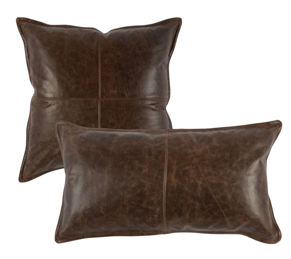Classic Home - SLD Leather Parsons Cocoa 22x22 - V180021 veiw 6