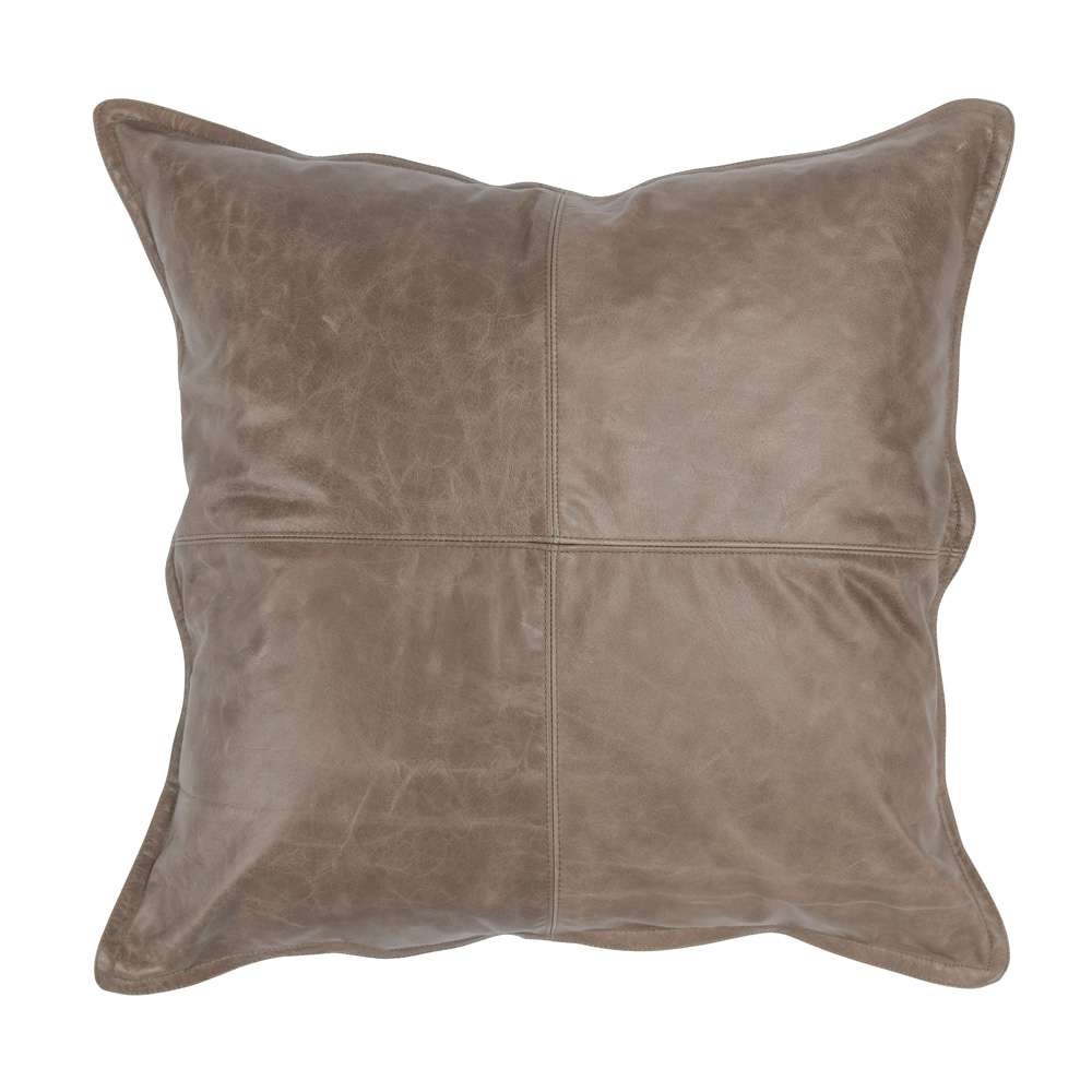 Classic Home - SLD Leather Sandstorm Taupe 22x22 - V250003 veiw 1