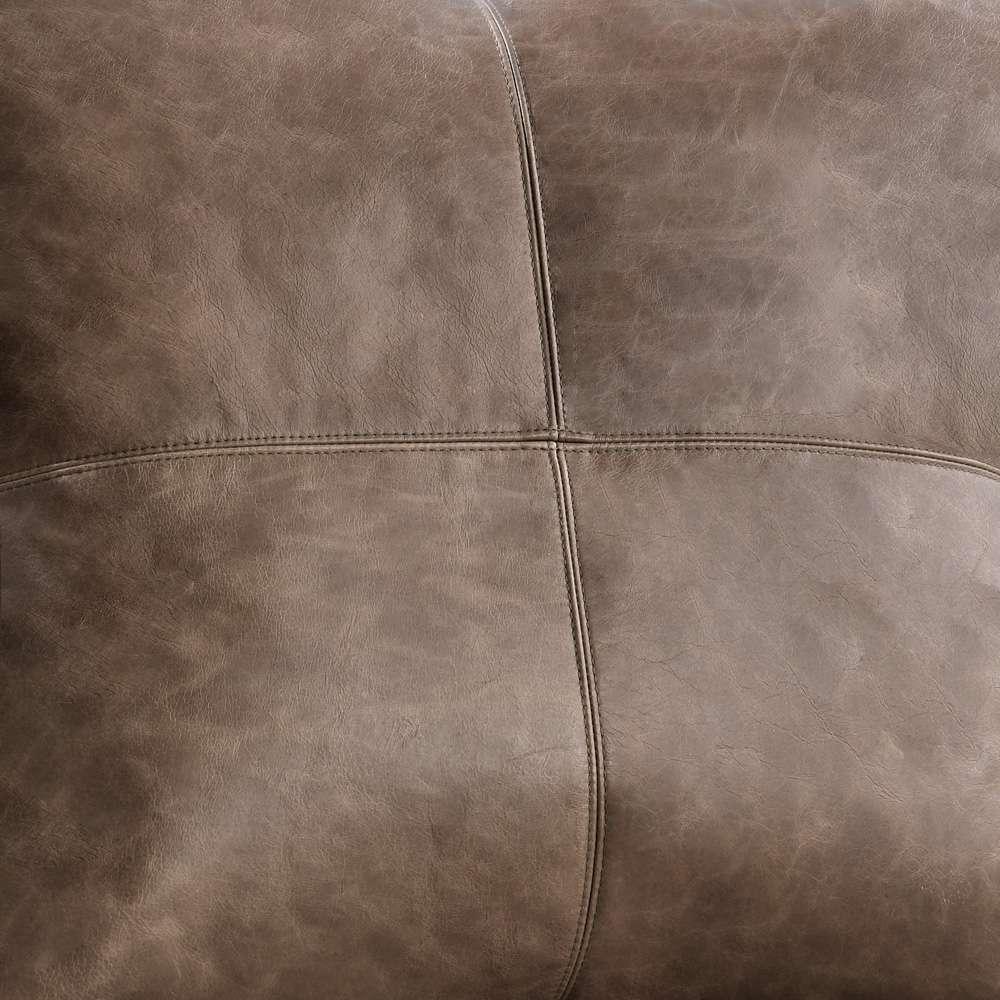 Classic Home - SLD Leather Sandstorm Taupe 22x22 - V250003 veiw 4