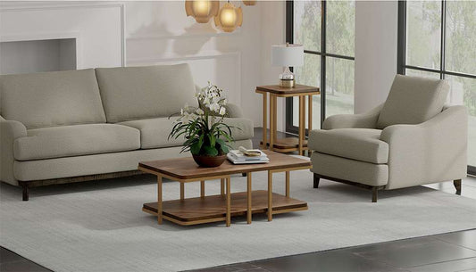 IFD - Alfa - Wooden Frame & Base, Loveseat - IUP635-LOV-151 veiw 2