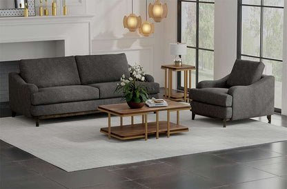 IFD - Alfa - Wooden Frame & Base, Loveseat - IUP635-LOV-121 veiw 2